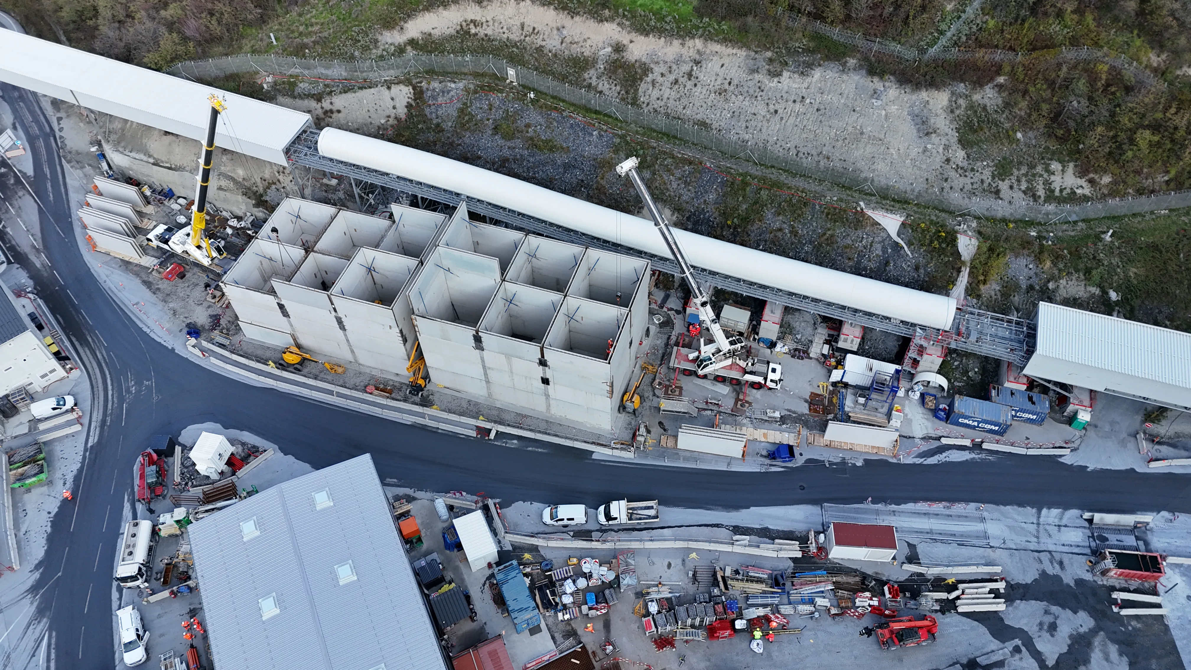 Silos TELT à La Praz